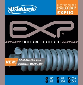 D Addario E-Gitarren Einzelsaiten Regular Light EXP110 .013